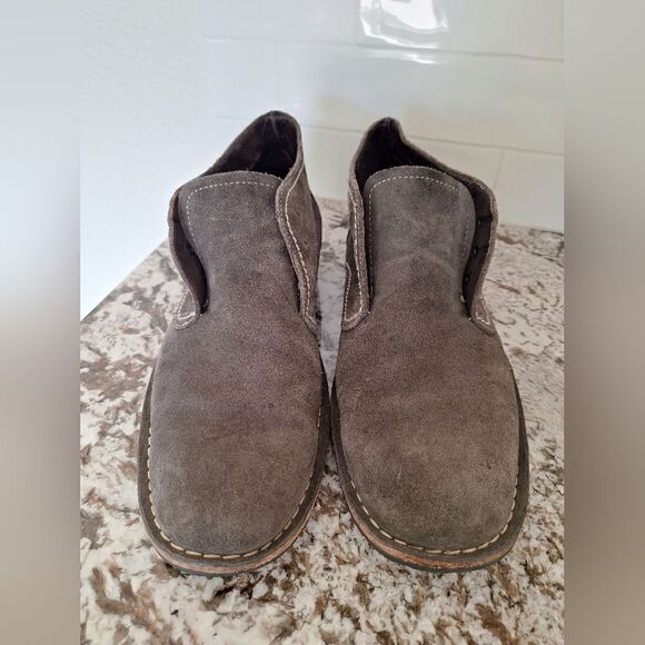 John Varvatos Gray Shuede boots shoes size 13 - Picture 1 of 12